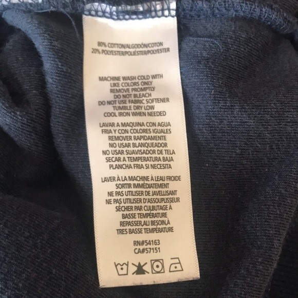 Vintage 90s Tommy Hilfiger Velour Logo Sweatshirt Colorblock Navy Red White Prep - Picture 6 of 6